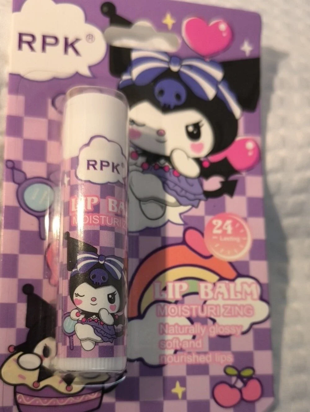 Kuromi Moisturizing Lip Balm for Kids